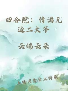 四合院：情满无边二大爷