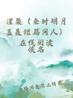 涅槃（秦时明月盖聂短篇同人）在线阅读