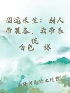 国运求生：别人带装备，我带系统