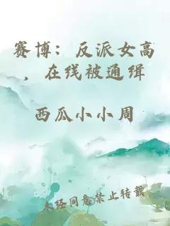 赛博：反派女高，在线被通缉