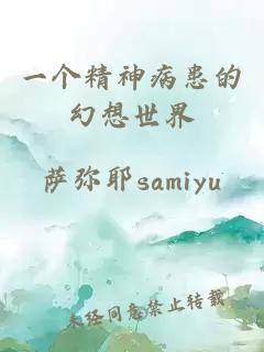 一个精神病患的幻想世界