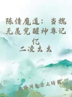 陈情魔道：当魏无羡觉醒神尊记忆