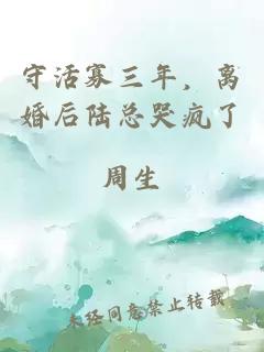 守活寡三年，离婚后陆总哭疯了