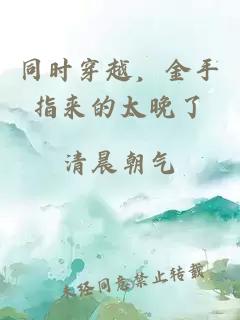 同时穿越，金手指来的太晚了