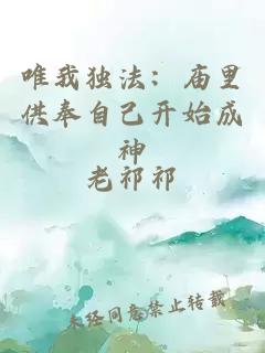 唯我独法：庙里供奉自己开始成神