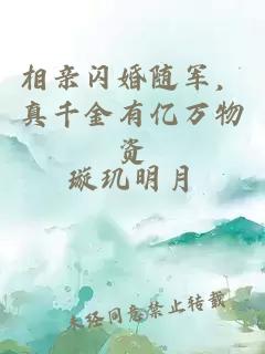 相亲闪婚随军，真千金有亿万物资