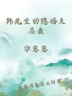 韩先生的隐婚天后妻