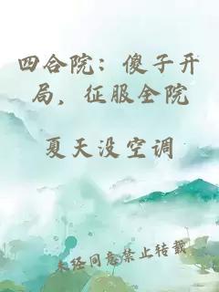 四合院：傻子开局，征服全院